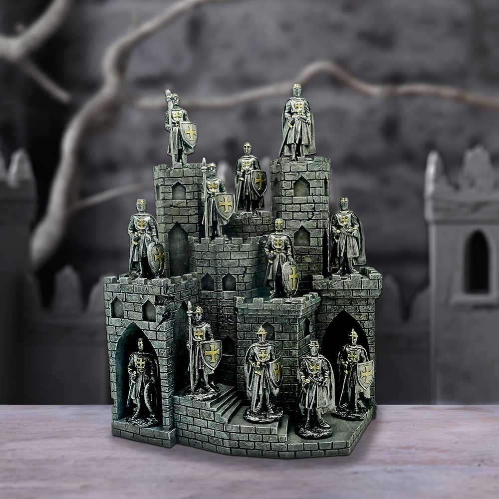 Knights of the Tower Castle with 48 Display Knights 25cm - Figures & Collectables at Gift Moments