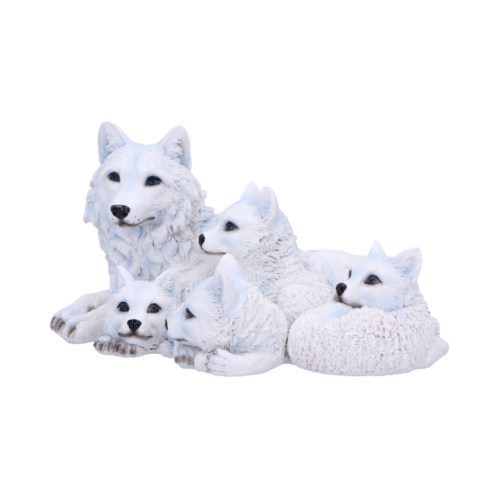 Pups Protection Mother Wolf and Cubs Figurine 20.5cm - Figures & Collectables at Gift Moments