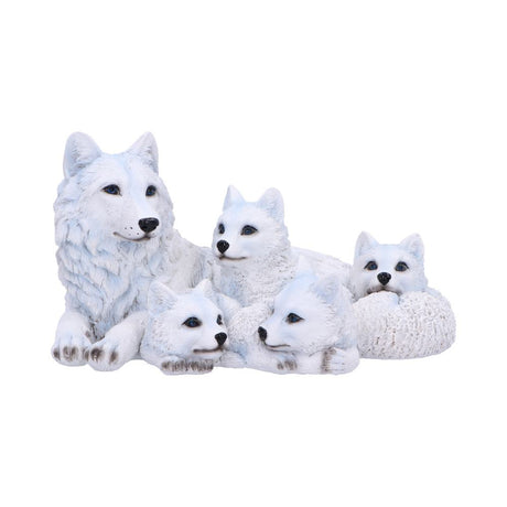 Pups Protection Mother Wolf and Cubs Figurine 20.5cm Default Title - Figures & Collectables at Gift Moments