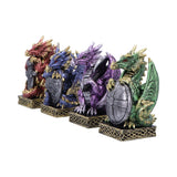 Defend the Hoard Dragon Protector Figurines (Set of 4) 10cm - Figures & Collectables at Gift Moments