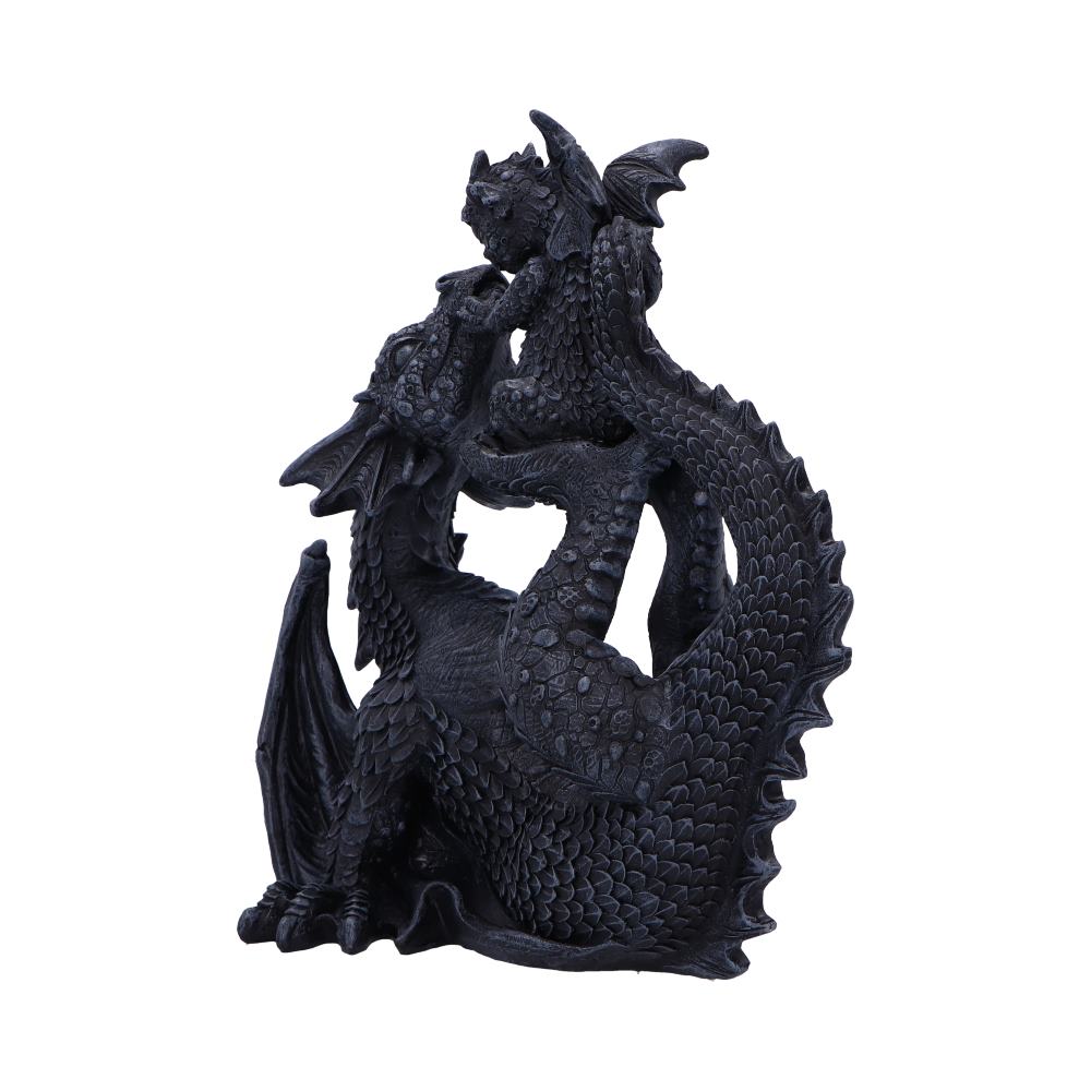 Black Drakaina and Dragonling Figurine - Figures & Collectables at Gift Moments