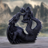 Black Drakaina and Dragonling Figurine - Figures & Collectables at Gift Moments