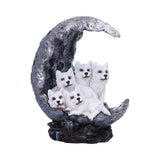 Moon Litter White Wolves Ornament Default Title - Figures & Collectables at Gift Moments