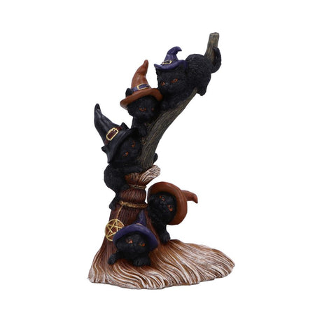 Broomstick Kindle Witchy Black Cats Ornament Default Title - Figures & Collectables at Gift Moments