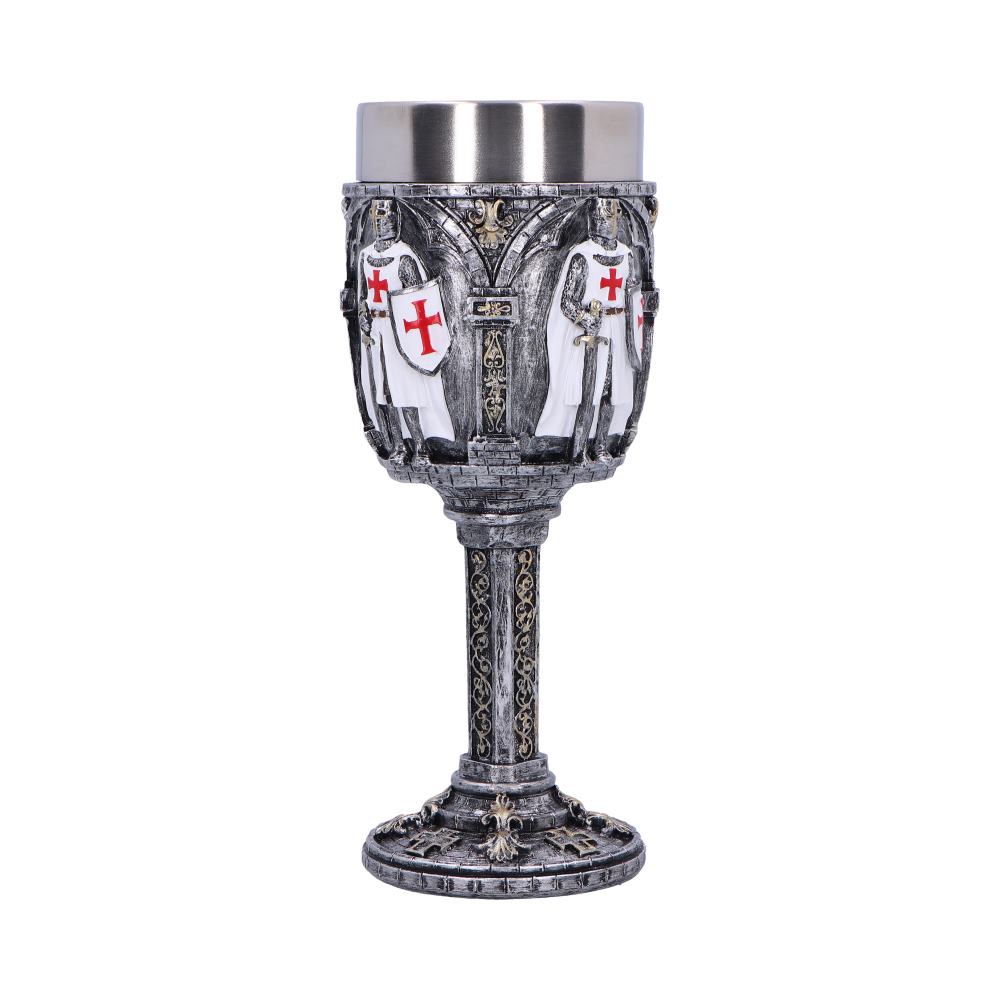 Valiant Medieval Knight Architectural Goblet - Goblets & Chalices at Gift Moments