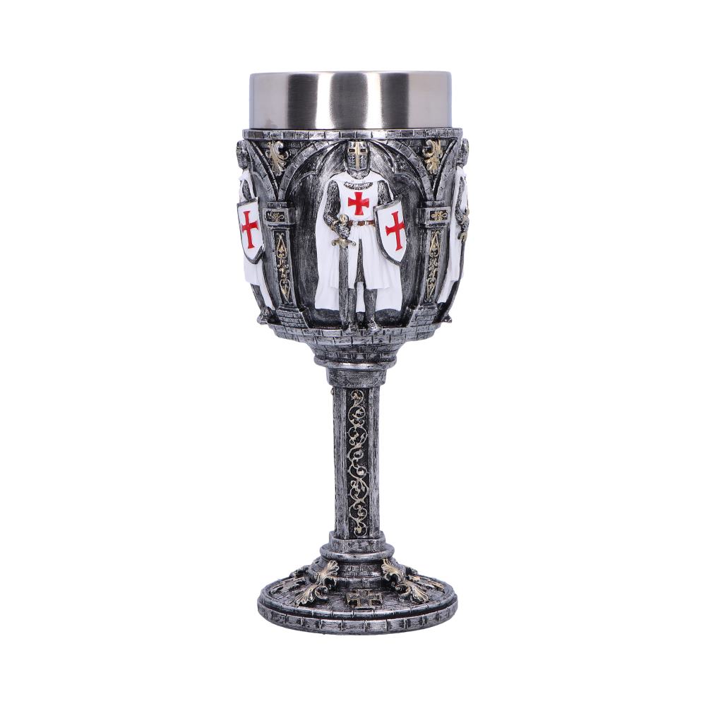 Valiant Medieval Knight Architectural Goblet Default Title - Goblets & Chalices at Gift Moments