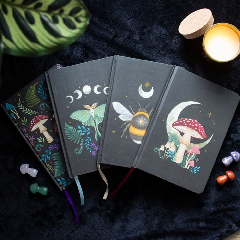 Forest Bee A5 Notebook - Mystical Elegance for Your Ideas - Notebooks at Gift Moments