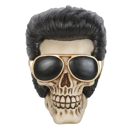 Rockstar Skull Ornament with Sunglasses - at Gift Moments