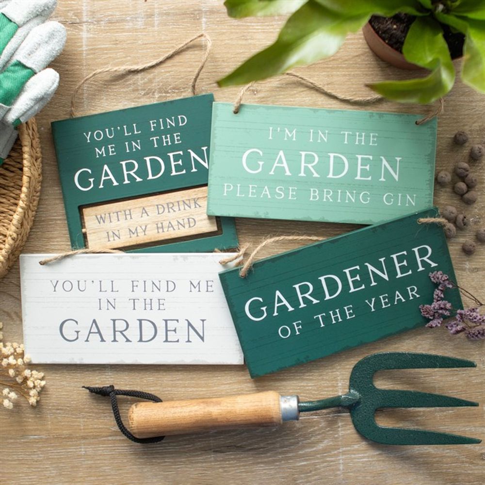 Gardener of the Year Hanging Sign - Signs & Plaques at Gift Moments