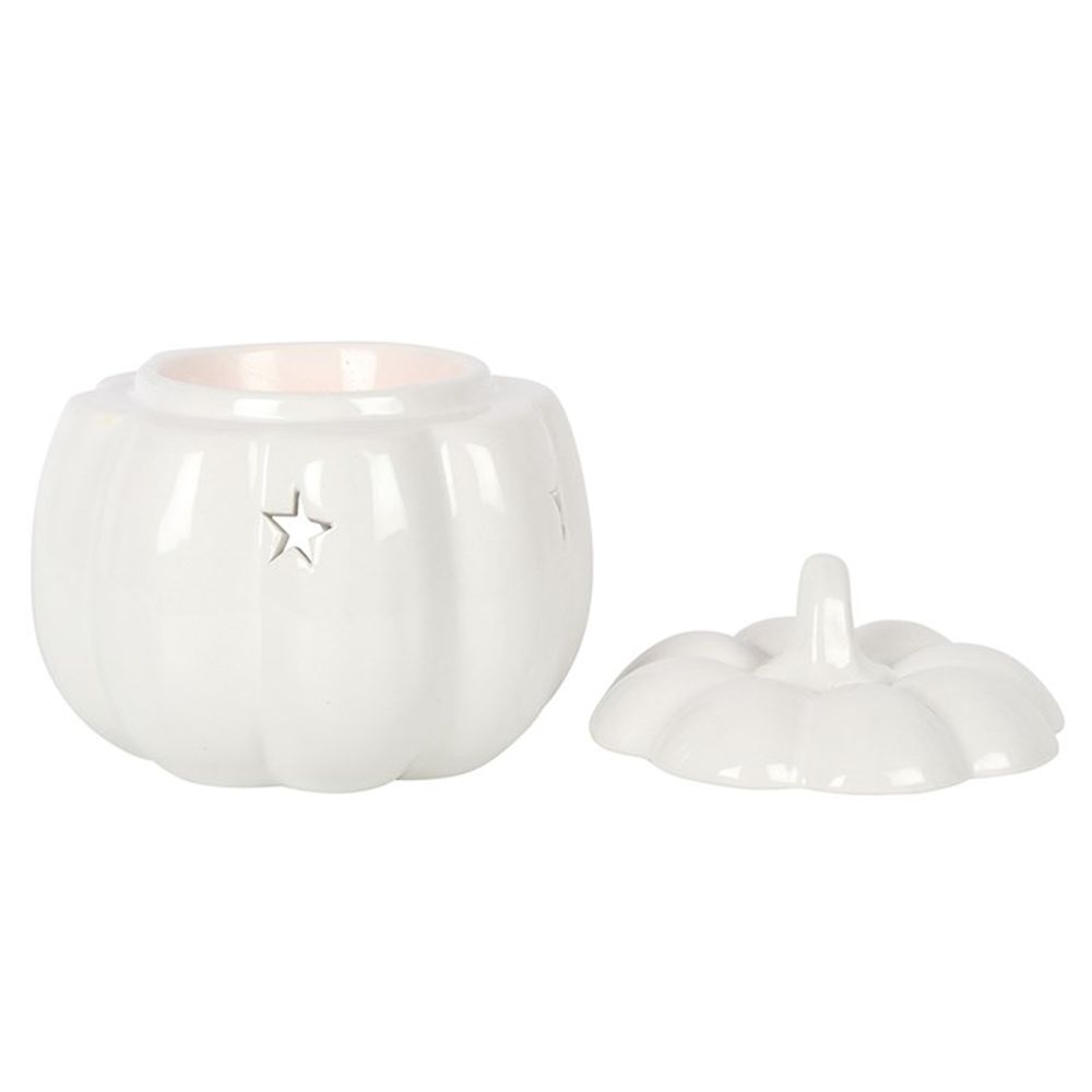 White Pumpkin Oil Burner - Oil & Wax Burners at Gift Moments