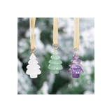 Elegant Crystal Christmas Tree Decorations Set of 3 - at Gift Moments