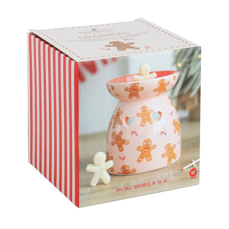 Gingerbread Wax Melt Burner Gift Set - Oil & Wax Burners at Gift Moments