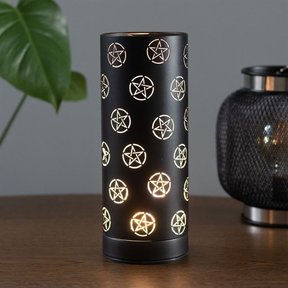 Black Pentagram Aroma Lamp - at Gift Moments