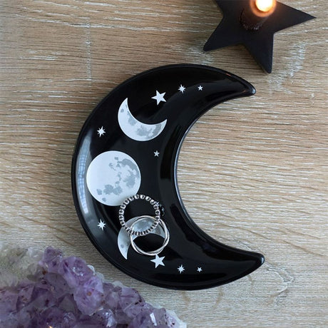 Crescent Moon Trinket Dish - at Gift Moments