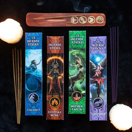 Elemental Incense Stick Collection by Anne Stokes - Incense at Gift Moments