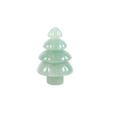 Green Aventurine Crystal Christmas Tree in a Bag - at Gift Moments