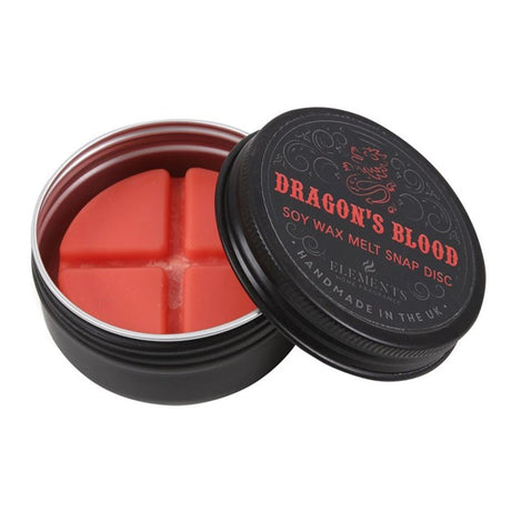 Dragon's Blood Soy Wax Snap Disc - at Gift Moments