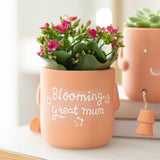 Blooming Great Mum Sitting Plant Pot Pal - Pots & Planters at Gift Moments