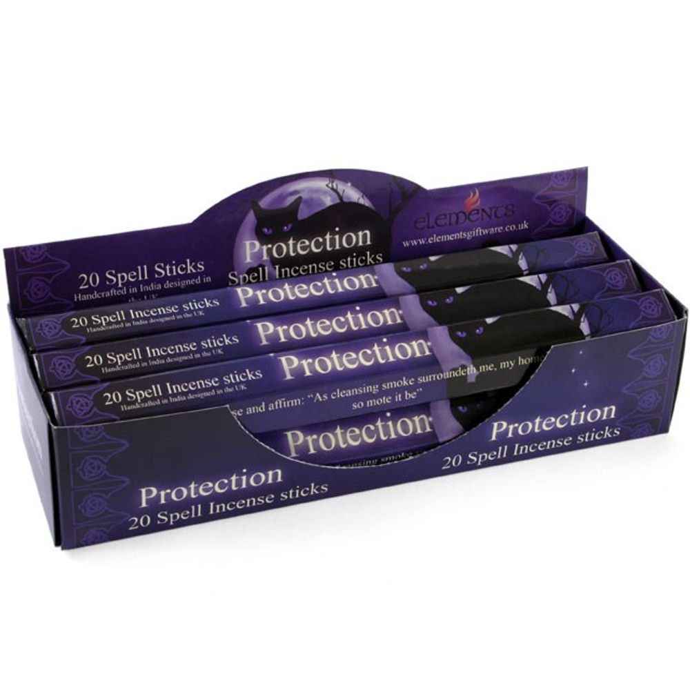 Lisa Parker Protection Spell Incense Sticks - Set of 6 Packets - Incense at Gift Moments