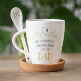 Dad Camping Buddy Mug and Spoon Set: 1 - Mugs By Gift Moments