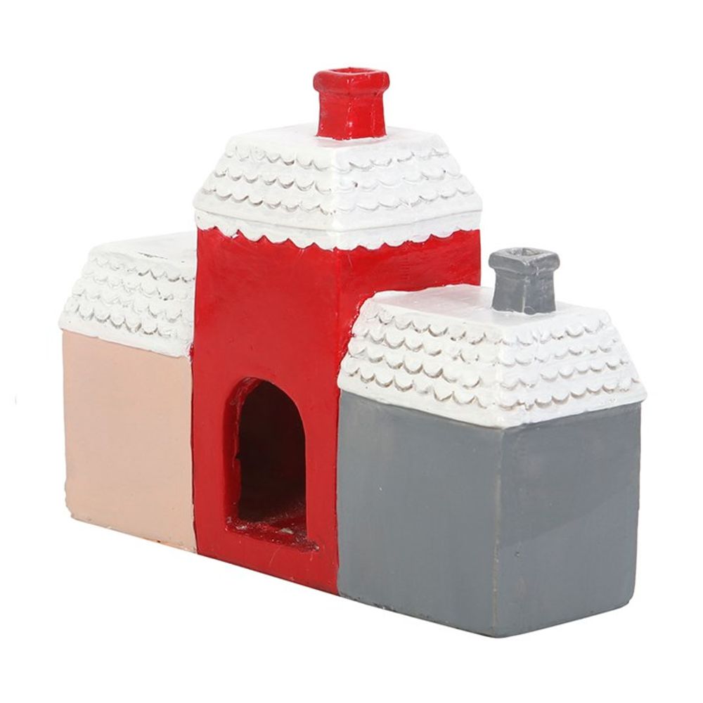 Christmas Village Incense Cone Holder - Incense Holders at Gift Moments