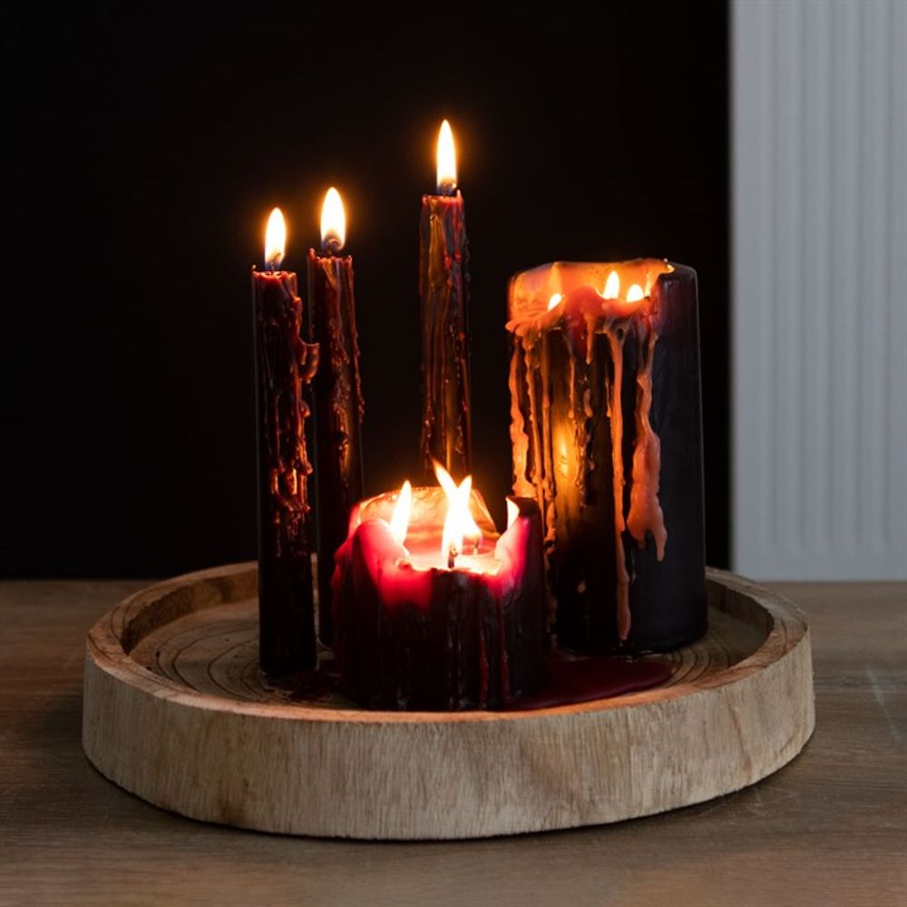 Vampire Tears Pillar Candle 15cm - Candles at Gift Moments