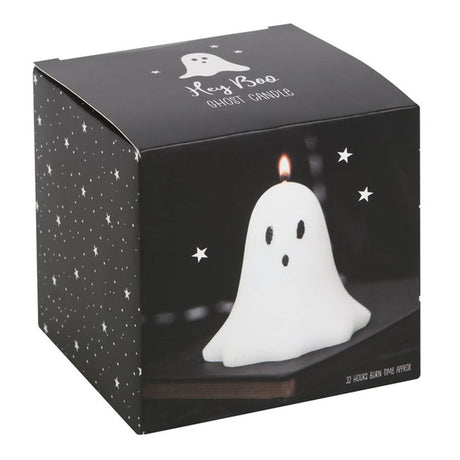 Unscented Ghost Candle 10cm - Candles at Gift Moments