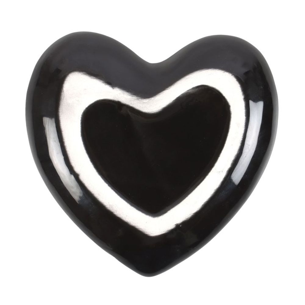 Skeleton Couple Heart Trinket Dish