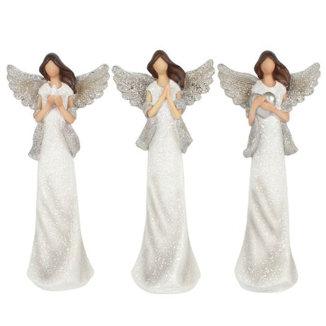 Peace Pray Love Small Angels Set - Ornaments at Gift Moments