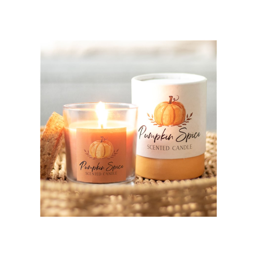 Pumpkin Spice Autumn Candle - Candles at Gift Moments