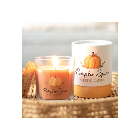 Pumpkin Spice Autumn Candle - Candles at Gift Moments