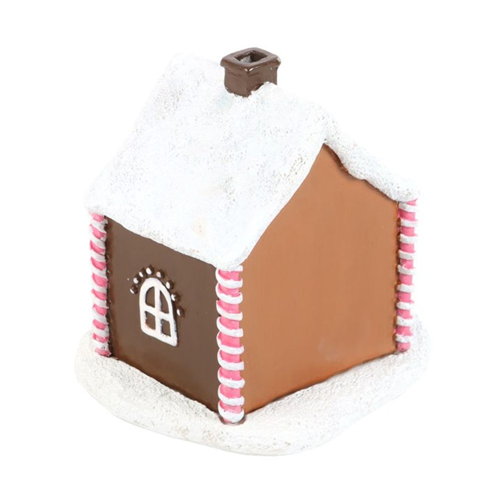 Pink Gingerbread House Incense Cone Burner - Incense Holders at Gift Moments