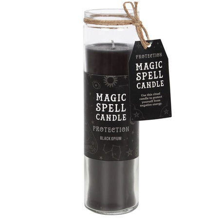 Opium 'Protection' Spell Tube Candle - Candles at Gift Moments