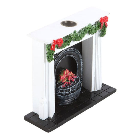 Christmas Fireplace Backflow Incense Burner - Incense Holders at Gift Moments