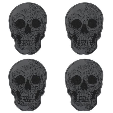 Set Of 4 Skull Coasters - Coasters at Gift Moments