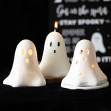 Unscented Ghost Candle 10cm - Candles at Gift Moments