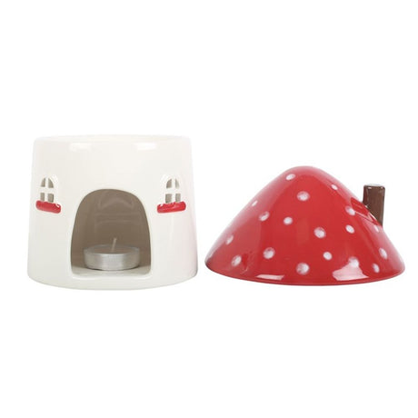 Mushroom House Oil Burner & Wax Warmer - Oil & Wax Burners at Gift Moments