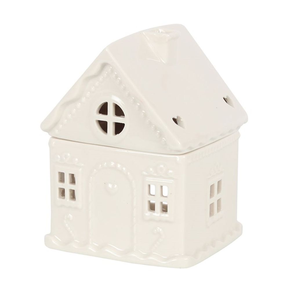 White Gingerbread House Oil Burner - Oil & Wax Burners at Gift Moments