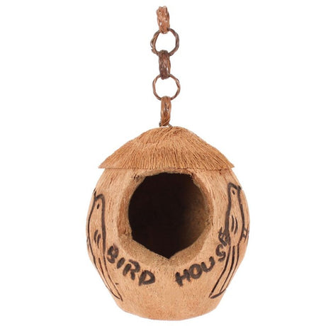 Coco Bird House - Eco-Friendly Coconut-Shaped Bird Feeder - at Gift Moments