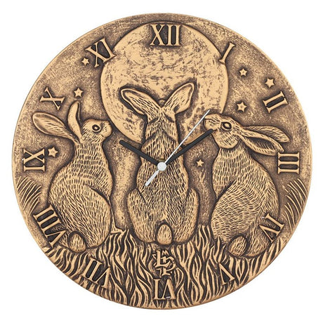 Terracotta Moon Shadows Clock by Lisa Parker - at Gift Moments