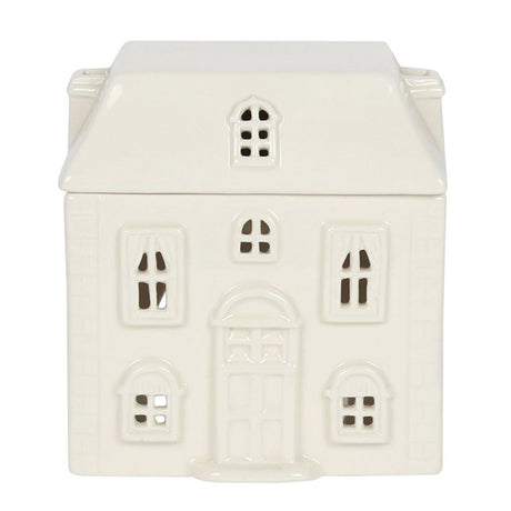 White Ceramic House Oil Burner - Oil & Wax Burners at Gift Moments