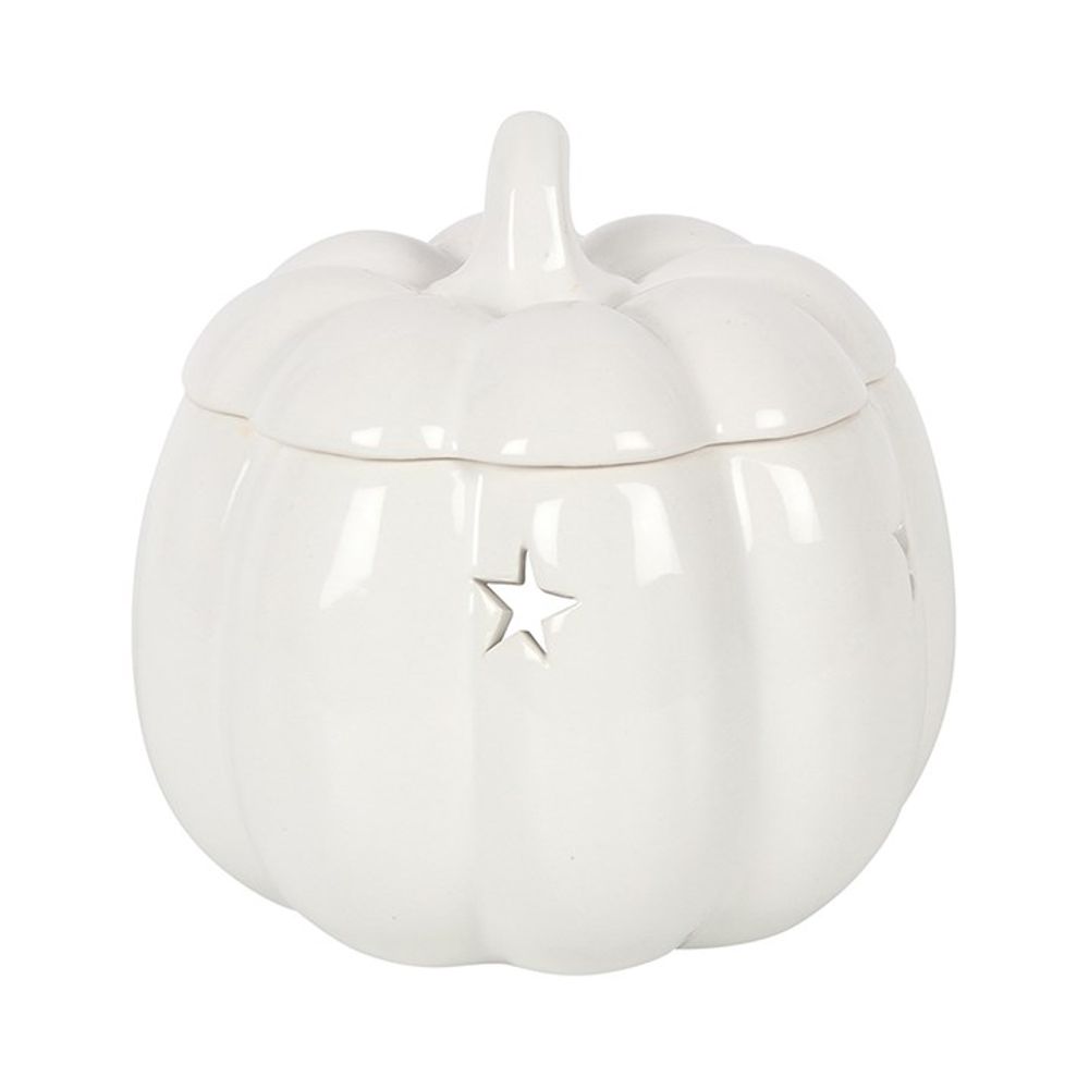 White Pumpkin Oil Burner - Oil & Wax Burners at Gift Moments