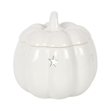 White Pumpkin Oil Burner - Oil & Wax Burners at Gift Moments