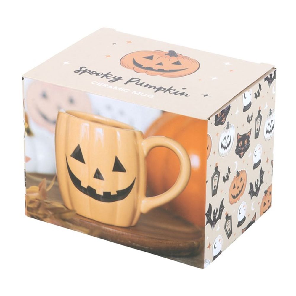 Jack-o'-Lantern Pumpkin Shaped Mug - Mugs at Gift Moments