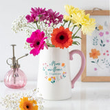 If Mums Were Flowers Ceramic Flower Jug - Pots & Planters at Gift Moments