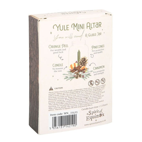 Cedar & Pine Winter Ritual Spell Candles - Candle Holders at Gift Moments