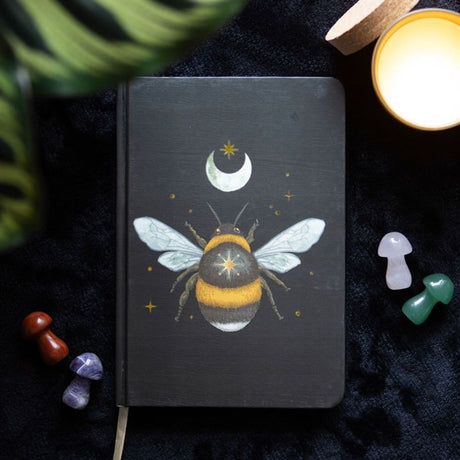 Forest Bee A5 Notebook - Mystical Elegance for Your Ideas - Notebooks at Gift Moments