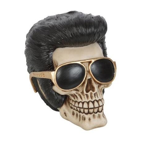 Rockstar Skull Ornament with Sunglasses - at Gift Moments