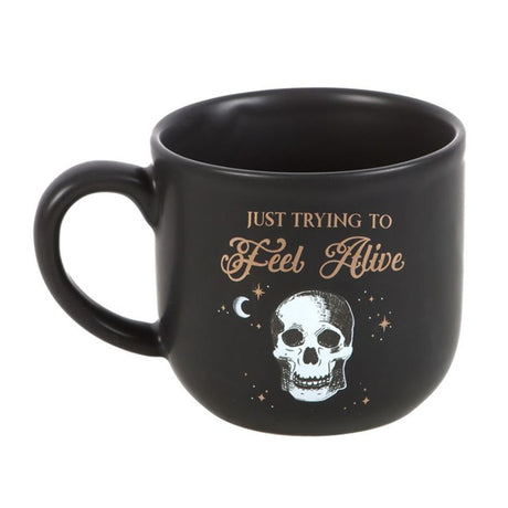 Trying To Feel Alive Mug - Mugs at Gift Moments