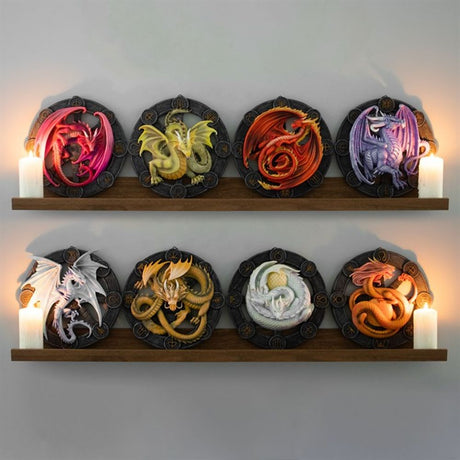 Samhain Dragon Resin Wall Plaque by Anne Stokes - at Gift Moments